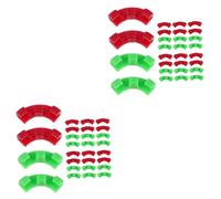 TOYANDONA 2 Ensembles Clips De Fixation pour Plantes De Pinceaux Plastique pour Bender De Tige De Plante Outils De Jardinage Pratiques Grimpantes Formation Branches 60 Pièces * 2