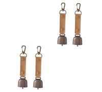 TOYANDONA 2 Ensembles Cloche De Randonnée Bell Perte Pour Animaux Accessoire De Camping Portable Bruyante Pour Randonnée Plein Air 2 Pièces * 2