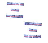 TOYANDONA 2 Ensembles Drapeaux À Main Pour Campagne Présidentielle Bannières Américaines Colorées Bleu 10 Pièces * 2