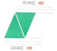TOYANDONA 2 Ensembles Drapeaux de Sécurité pour Vélo de Fanions pour Garçon Fille Drapeaux de Publicité pour Vélo Accessoires de Sécurité pour Garçon Fille Installation Facile