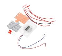 TOYANDONA 2 Ensembles Kit Scientifique DIY Batterie Fruit pour Élèves Expérience Éducative Pratique avec Électrodes Zinc Cuivre Jeu Scientifique Scolaire pour Apprentissage et Stimulation