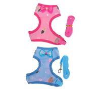 TOYANDONA 2 Ensembles Lot Harnais Poule et Laisse Résistante pour Promenade Sécurisée Costume Thématique Adorable pour Poulets et et Extérieur