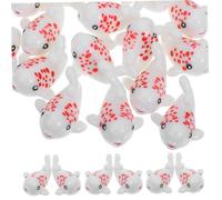 TOYANDONA 2 Ensembles Mini Béluga Modèle Animaux Marins Jouets Animaux Phoque Petites Créatures Figurines Baleine Animaux Océan Jouets Miniature Petit Océan Décor Animaux 20 pièces * 2