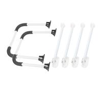 TOYANDONA 2 Ensembles Pied de Table Ménager Pliable en Métal