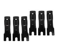 TOYANDONA 2 Ensembles Support De Drapeau pour Lot de Supports De Fixation pour Mâts De Drapeau Accessoires De Sécurité pour Cyclisme 3 Pièces * 2