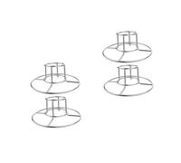 TOYANDONA 2 Ensembles Support De Poulet Barbecue Acier Inoxydable Lot de Étagère À Rôtir pour Poulet Stand À Bière Pratique pour Grillades BBQ 2 Pièces * 2