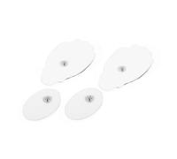 TOYANDONA 2 paires Coussinets de Massage Adhésifs Silicone Multi-usage Pads Auto-adhésifs Confortables Non-tissé pour Corps Accessoires Pratiques pour Dos Cou Épaules et Articulations Lot