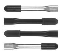 TOYANDONA 2 Paires Levier de Frein pour Sécurité Améliorée pour Fauteuil Roulant en Acier Inoxydable Poignée D'assistance Longueur 17cm Adapté aux Utilisateurs à Force Réduite