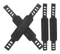 TOYANDONA 2 Paires Sangles de Pédale de Vélo Réglables de Courroies pour Vélo Accessoires de Fitness Universels pour Pédales Stationnaire Montagne