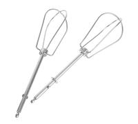 TOYANDONA 2 pièces Accessoires Mixeur Acier Inoxydable Remplaçables pour Batteur Électrique Multifonction pour Pâtisserie Crème Fouettée et Blancs Œufs Compatible avec Batteur Réutilisable