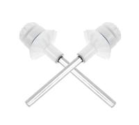 TOYANDONA 2 Pièces Arbre de Transmission de Nettoyeur Piscine, L'axe | Abs et Acier Inoxydable, Blanc, Performance Fiable et Simple Opération