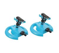 TOYANDONA 2 Pièces Arroseur Automatique Rotatif pour Jardin Asperseur Pulvérisation pour Arrosage Pelouses