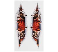 TOYANDONA 2 pièces Autocollants Tigre Résistants Aux Intempéries Décalcomanies Animales pour Voiture Stickers Décoratifs pour Réservoir et Carrosserie Durables et Anti-uv