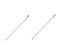 TOYANDONA 2 Pièces Baguette Extension Acier Inoxydable pour Nettoyeur Haute Pression Adaptée Aux Nettoyeurs Électriques Essence Connecteur et Raccord Rapide pour Lavage de Voiture et