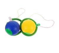 TOYANDONA 2 Pièces Balle de Saut pour Garçon Fille et Adultes de Bouncing Balls avec Anneaux de Cheville pour Fitness Activités Intérieur et Extérieur