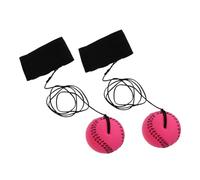 TOYANDONA 2 Pièces Balles de Retour pour Poignet avec Corde Élastique Exercices de Poignet Amusants pour Garçon Fille et Adultes Activités Extérieures et