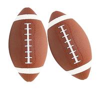 TOYANDONA 2 pièces Ballon de Rugby Gonflable Éducatif pour Garçon Fille et Sécurisé Lot pour Entraînement Garçons et Filles