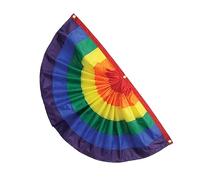 TOYANDONA 2 Pièces Bannière Fierté Arc Ciel Drapeau Gay Durable pour Décoration Intérieure et Extérieure pour Mois Fierté et Événements Lgbtq