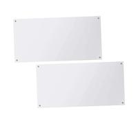 TOYANDONA 2 Pièces Bannière Vierge à Peindre pour Activités Décoratives et Diy Toile Décorative pour Photos et Événements