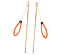 TOYANDONA 2 Pièces Bâtons de Plongée sous Doré avec Échelle Outil de Signalisation Sonore et Mesure de Accessoires de Plongée Scuba Robustesse et Communication Améliorée