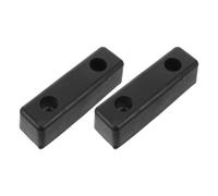 TOYANDONA 2 Pièces Bloc Amortisseur en Caoutchouc pour Porte Arrière de | Protection Chocs et Rayures, Installation Facile, du Bruit, pour Bords de Caisse et Remorques
