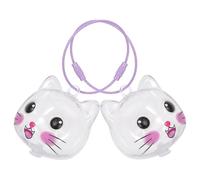 TOYANDONA 2 Pièces Boîte de Mémoire Transparent pour Poils de Chat Porte-clés Souvenir pour Poils Animal Coffret de Rangement Transparent pour Voiture Cartable et Sacs