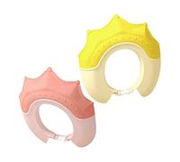 TOYANDONA 2 Pièces bonnet de shampoing pour enfants chapeau visière bandeau de shampoing casquette bain bébé accessoire de bain pour bébé chapeau de pour enfants bonnet de bain enfant
