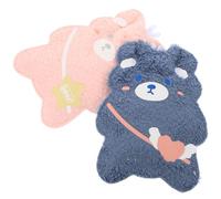 TOYANDONA 2 pièces Bouillotte Cartoon Petit Ours Portable Chauffe-mains Réutilisable pour Filles Cadeau Hiver Couleur Aléatoire Couleur Aléatoire