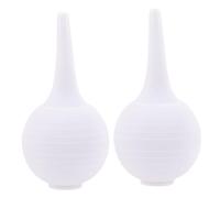TOYANDONA 2 pièces Boule de Lavage des Oreilles Bulbe Aspiration Plastique Léger pour Nettoyage Doux et Élimination Cérumen Outil Professionnel sans Contact Adapté Adultes et Sensibles