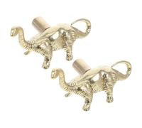 TOYANDONA 2 Pièces Bouton de Meuble Dinosaure en Bronze pour Chambre