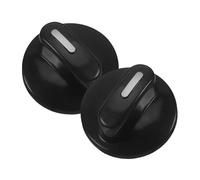 TOYANDONA 2 pièces Boutons de Commande pour Cuisinière Gaz et Four Remplacement Plastique D Demi-arbre Faciles à Nettoyer et Ergonomiques Lot