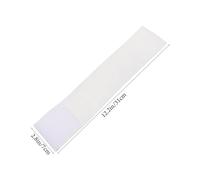 TOYANDONA 2 pièces Brassard de Capitaine de Football Ajustable Blanc Brassard DIY Blank Polyvalent pour Équipe et Réutilisable pour Football et Activités Déquipe