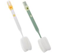 TOYANDONA 2 Pièces Brosse à tasse trois en un brosse de nettoyage pour carafe à vin pour goupillon pinceaux cuisine cup cleaner brosse à récurer les bouteilles brosse à biberon pp
