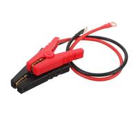 TOYANDONA 2 pièces Câble Connecteur Pince de Batterie pour Clôture Électrique Solaire Mm² Cuivre Pur Résistant Intempéries Compatible Chargeur Clôture Solaire et Système Électrique