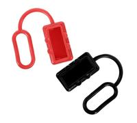 TOYANDONA 2 pièces Cache anti-poussière pour connecteurs d'alimentation 50A Protection batterie Noir et Rouge Installation facile 2 pièces
