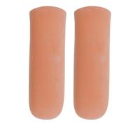 TOYANDONA 2 Pièces Cachette pour Aquarium en Argile Orange, Habitat pour Crevettes et Cichlidés, Réduit Les Conflits Territoriaux, pour Aquarium Domestique