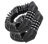 TOYANDONA 2 Pièces Casque Chiffres Résistant avec Chaîne Verrouillage pour Casques de Trottinette et Scooter Protection Anti-vol Fiable pour Usage Urbain Extérieur Lot