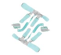 TOYANDONA 2 Pièces ceinture anti perte serrures d'armoire à l'épreuve des bébés laisse de lien de poignet pour les enfants toys for sécurité bébé harnais de sécurité pour enfants Blue