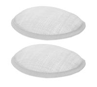 TOYANDONA 2 Pièces Chapeau Fascinant Soi-même Base de Chapeau en Lin, Blanc, Accessoire de Bricolage pour Femmes, pour Créer Ses Propres Accessoires et Loisirs Créatifs