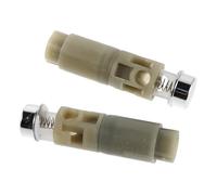 TOYANDONA 2 Pièces Charnière D’abattant Wc Amortisseur de Fermeture, Axe Tampon de Couvercle de Toilette en Plastique et Acier Inoxydable, Compatible Abattant Wc et Couvercle de Toilette,