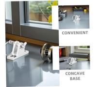 TOYANDONA 2 Pièces Charnières INOX pour Bimini Bateau avec Base Concave Stable et Compatibles Pontons et Yachts Kit avec Goupilles et Vis