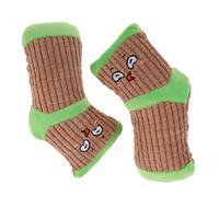 TOYANDONA 2 pièces Chien Couineur Peluche Doux et Interactif Mastication pour Petits Chiens et Chiots Stimule Activité et Prévient Dégâts Maison