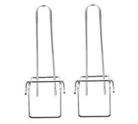 TOYANDONA 2 pièces Clip de Support Bol Anti-chaleur Inoxydable Pince Pratique Ergonomique pour Plat et Plateau de Cuisine Résistant Chaleur