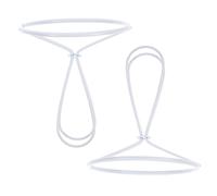 TOYANDONA 2 pièces Clips de Fixation pour Abat-jour Cône Adaptateurs pour Ampoules Support de Lampe DIY pour Lampes de Table et Lampadaires Accessoires Éclairage Polyvalents