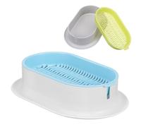 TOYANDONA 2 Pièces Coffret à Chat hydroponique jardinière Hors- à Chat pour l'intérieur basé Pot Usine planteur d' à Chat hydroponique planteur de Chat Pratique Plastique