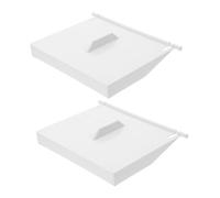 TOYANDONA 2 Pièces Compatible Skimmer Door Flap Replacement Plastique Durable pour Piscine Hors Sol Flux et Reflux de Rechange pour Écumoire