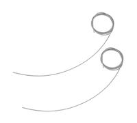 TOYANDONA 2 Pièces Corde de Fil Acier Inoxydable pour Panier de Basket et Résistante Kit pour Installation Facile Intérieur et Extérieur