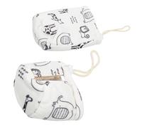 TOYANDONA 2 Pièces Couvercle Anti-Chute De Biberon Porte- Manchon De Bouteille Couvercle De Tasse Biberon En Coton Support D'Emballage De Dessin Animé Thermique Fournitures En Verre