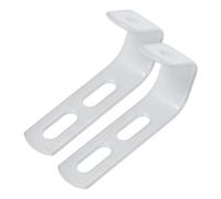 TOYANDONA 2 Pièces Crochets J Robustes Métal avec Revêtement Lot pour Échelle de Lit Mezzanine Support Espace Optimisé Installation Facile Adaptés Chambre Garçon Fille et École