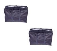 TOYANDONA 2 Pièces de Rangement de Camping polochon Voyages de Rangement pour Oreiller Grands de déménagement avec poignées Tissu Non tissé